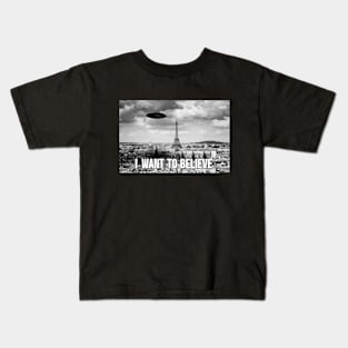 Believe in Paris Kids T-Shirt